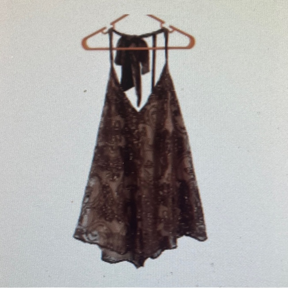 Free People Swingin It Romper